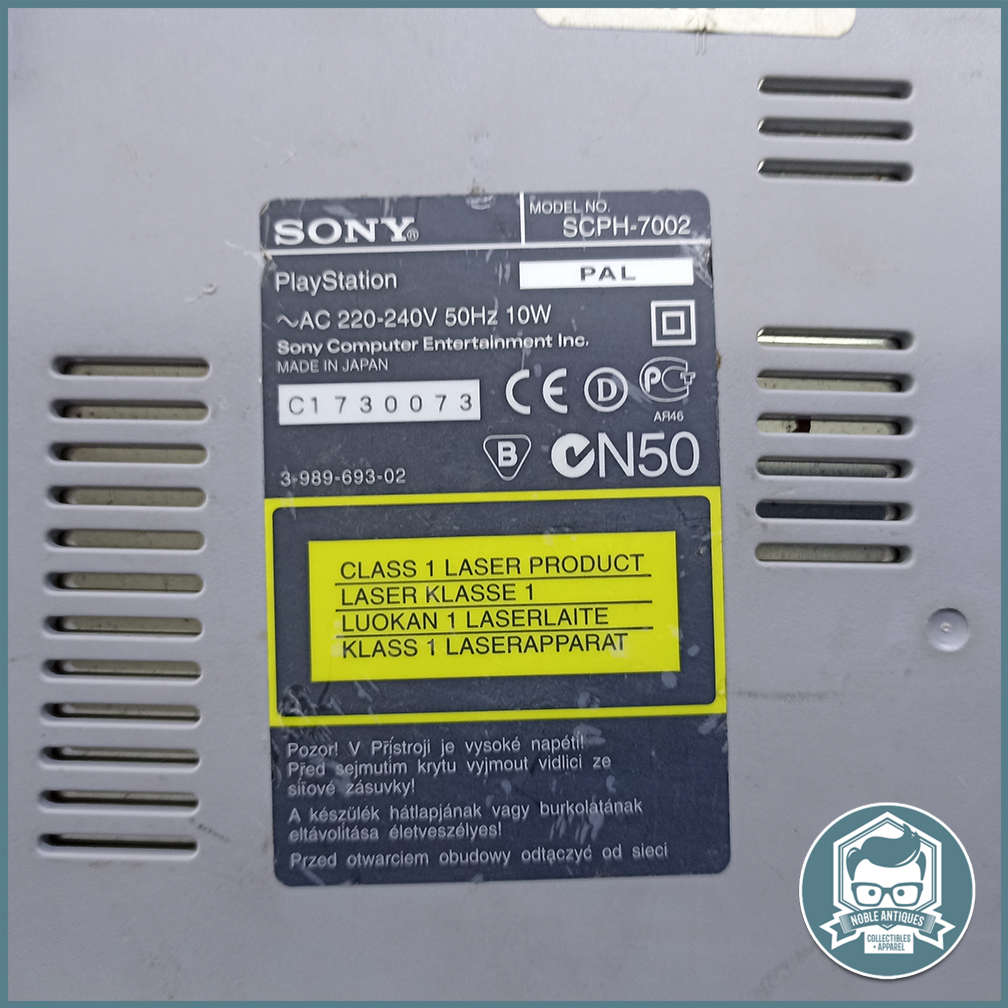 Original Sony PS1, Controller and Game, NOT TESTED, NO CABLES!!!