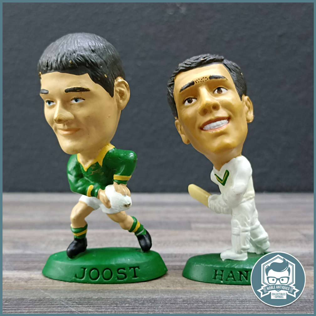 Original Vintage Shell Headliner Figurines Hansie and Joost!!!