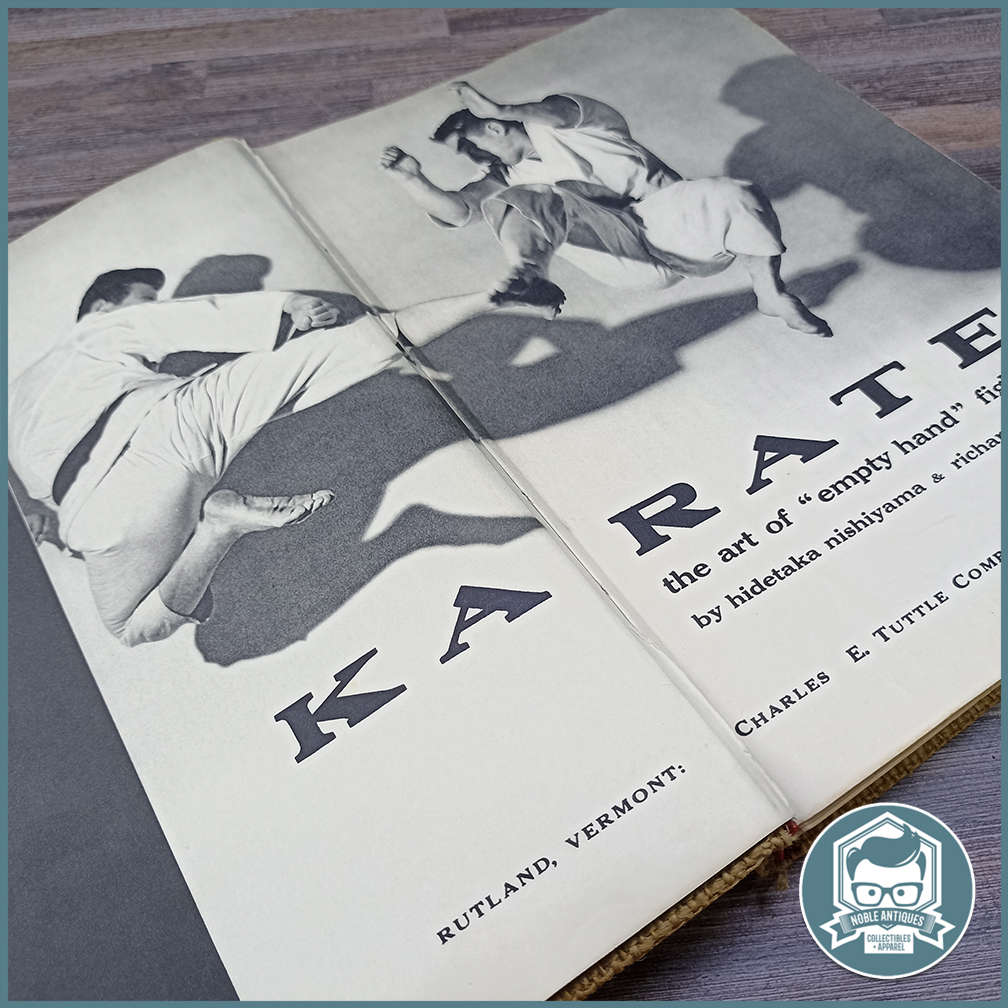 1960 KARATE - THE ART of "EMPTY HAND" FIGHTING - LUXURY EDITION NISHIYAMA Hidetaka !!!