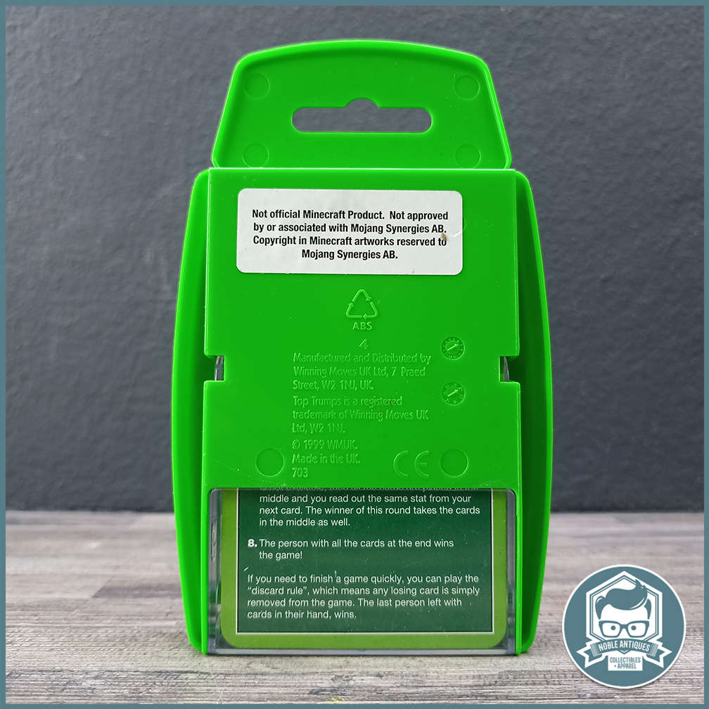 Top Trumps Card Game Minecraft  !!!