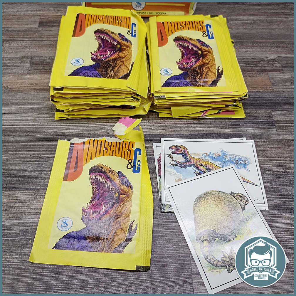 Vintage Boxed SERVICE LINE ITALY Dinosaurs Collection  !!!