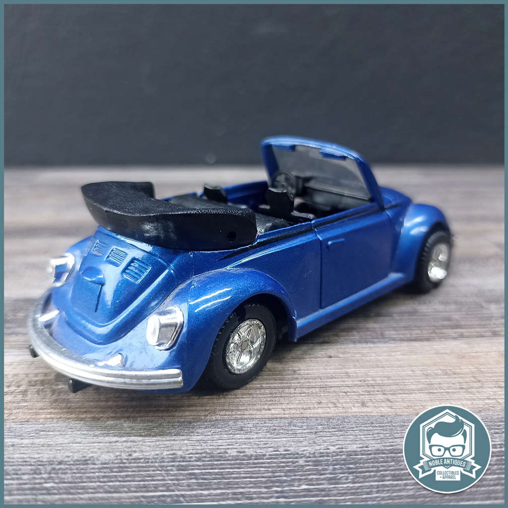 MC TOY MACAU VW VOLKSWAGEN Beetle Cabriolet METALLIC BLUE Scale 1:36!!!