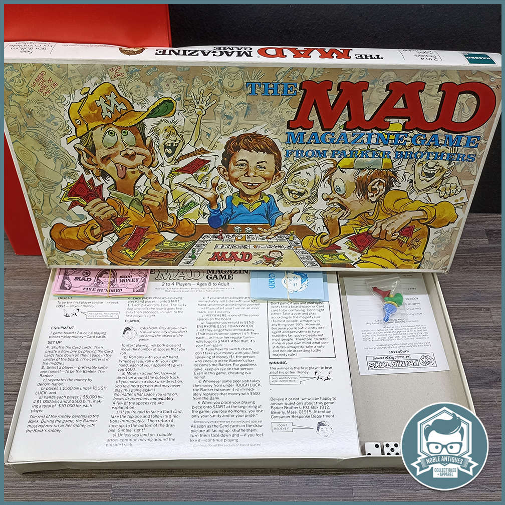 Original Boxed Vintage The Mad Magazine Board Game by PRIMA !!!