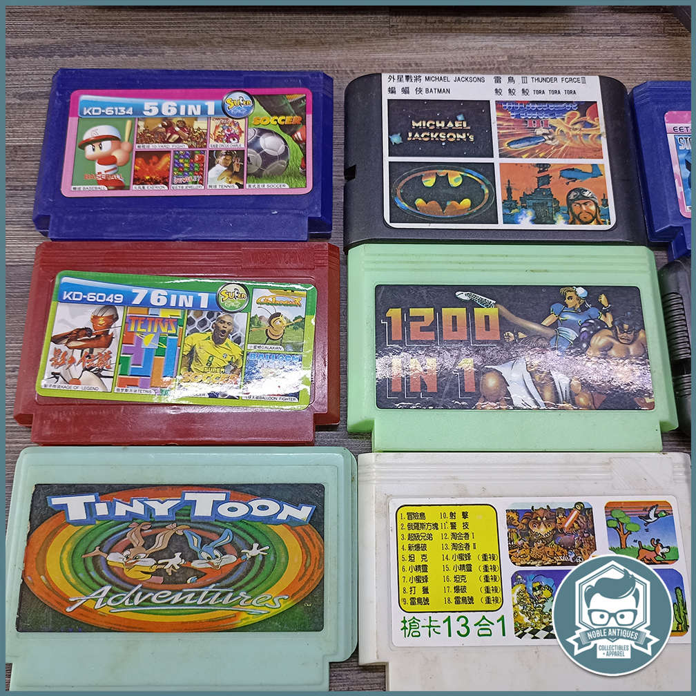 Vintage Retro Game Collection, Bid For All, Not Tested!!!