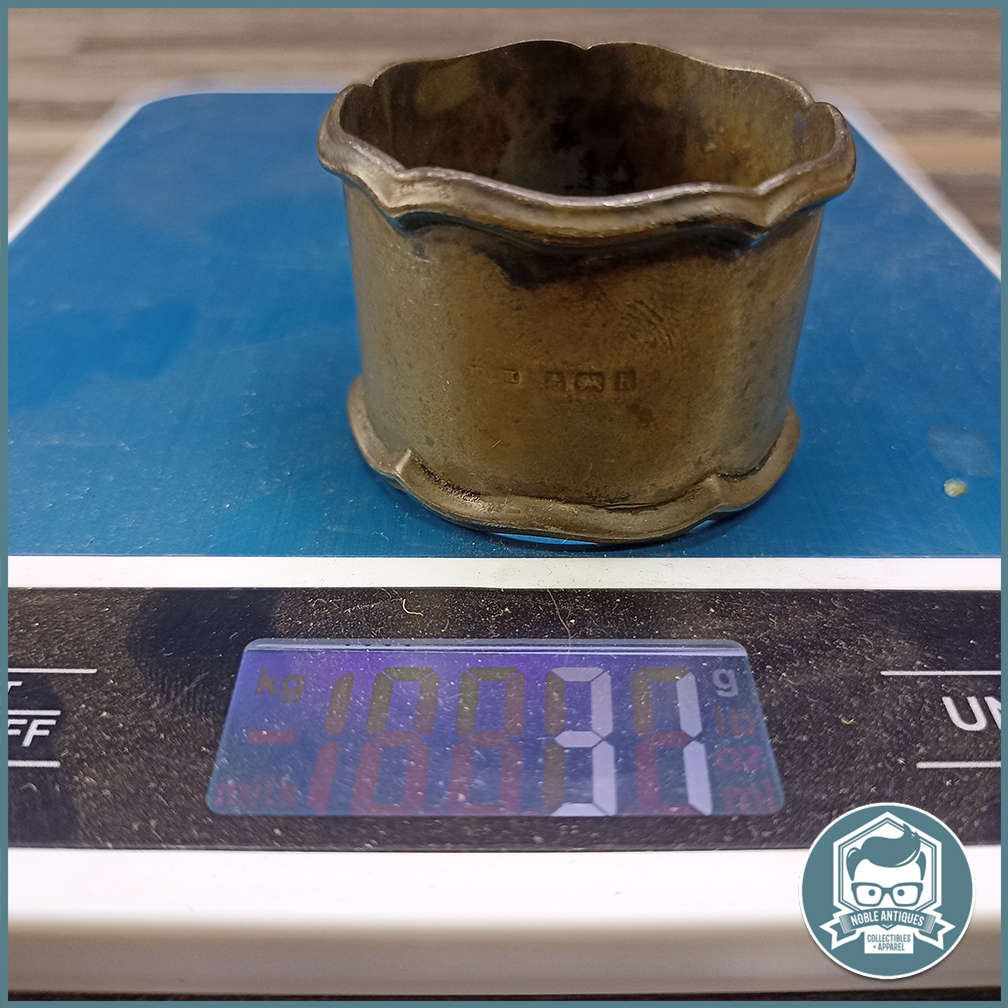 Hallmarked Silver Napkin Ring - 31g!!!