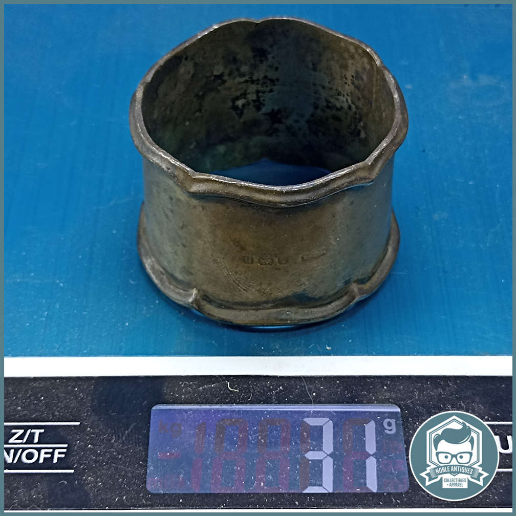 Hallmarked Silver Napkin Ring - 31g!!!