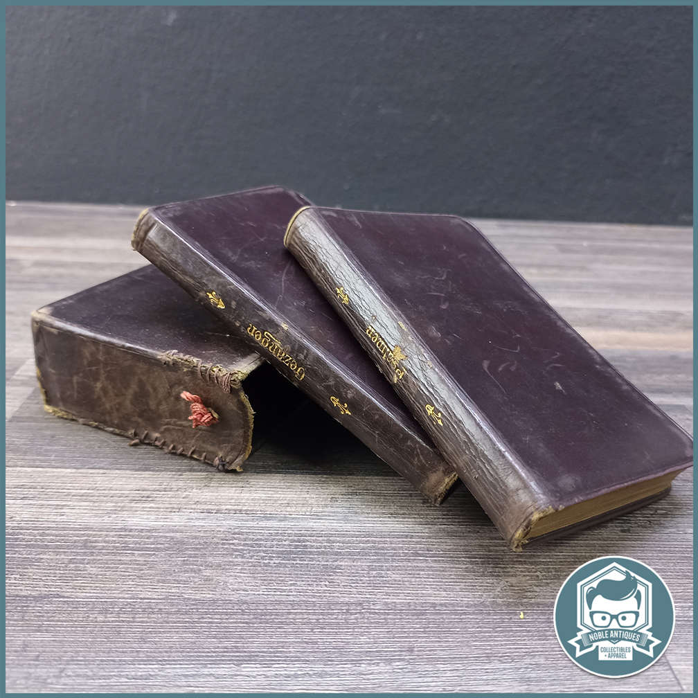 Antique Boer War Leather Covered Dutch PSALMEN and Gezangen !!!