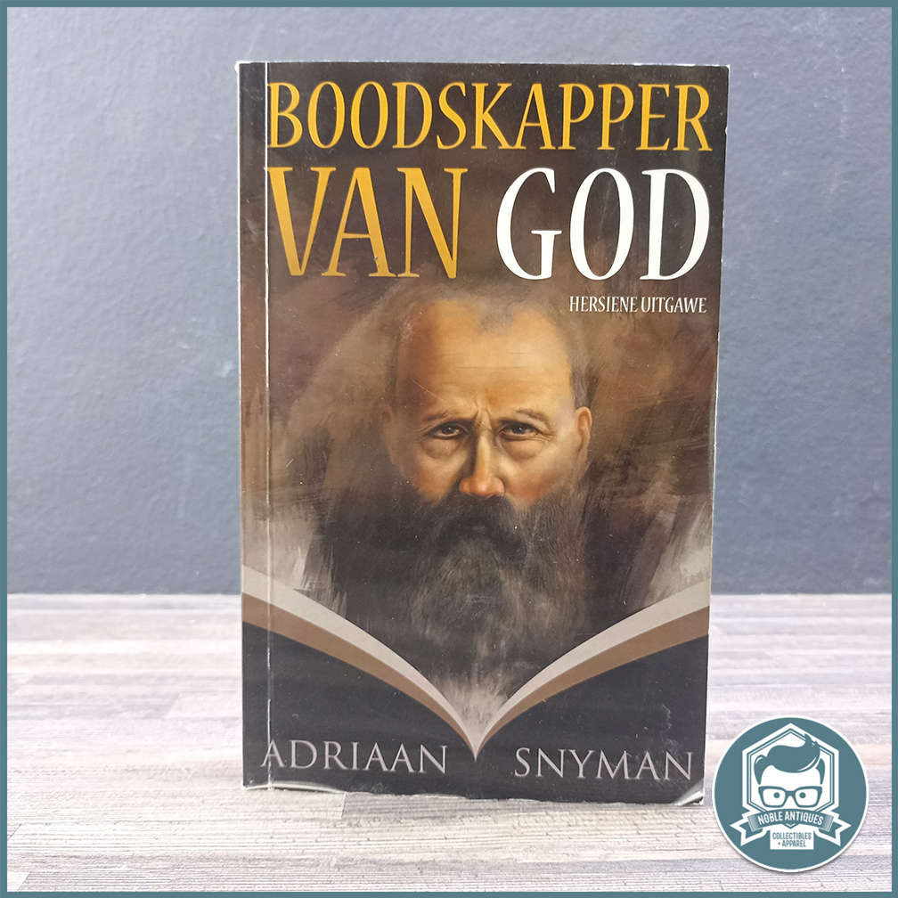BOODSKAPPER VAN GOD HERSIENE UITGAWE ADRIAAN SNYMAN !!!