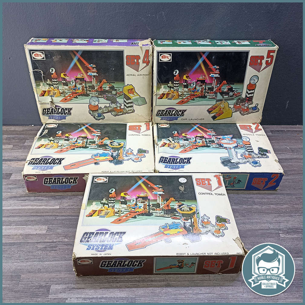 SUPER RARE!!! Original Boxed Japanese Mach Baron Gear Lock system Set 1-5 !!!