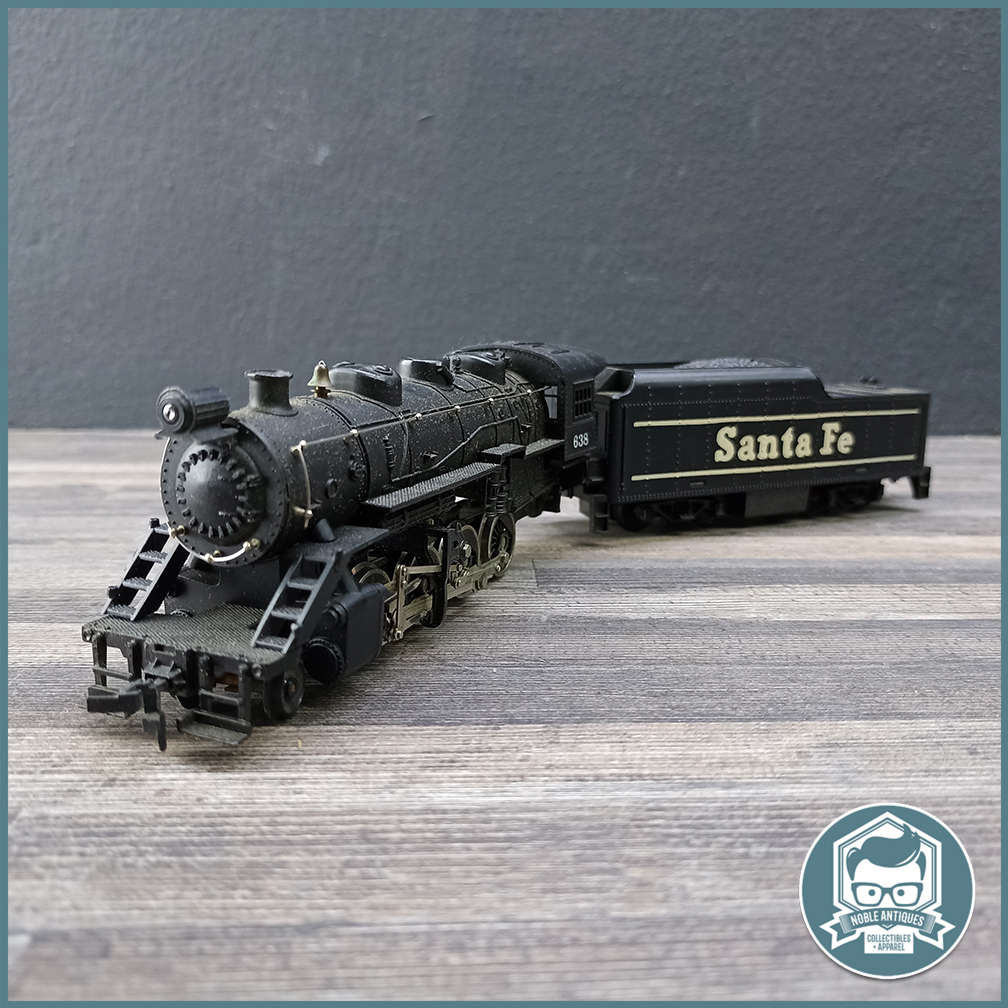 Tyco Ho Scale Santa Fe Steam Locomotive Engine!!!