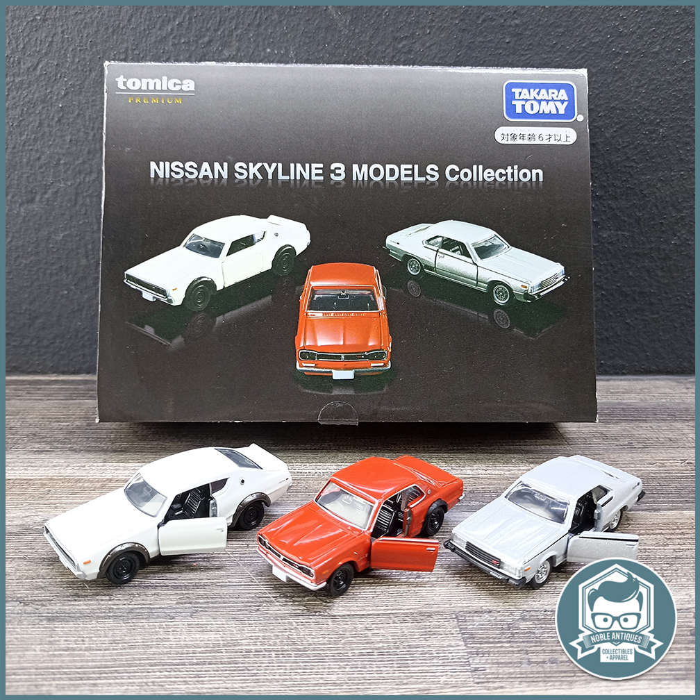 Takara Tomica Premium Boxed Die Cast Metal Nissan Skyline Collection (Japan Import)!!!