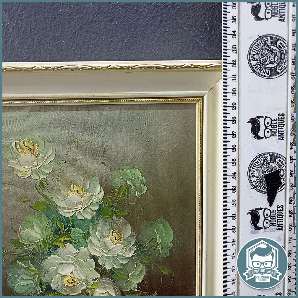 Beautiful Vintage Still Life Oil Painting by Robert Cox!!!