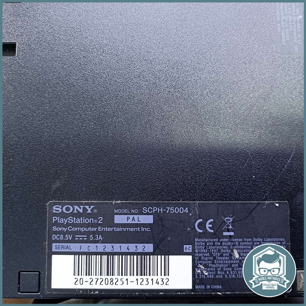 Working Sony PlayStation 2, Two Remotes, Cables and 1 Game!!!