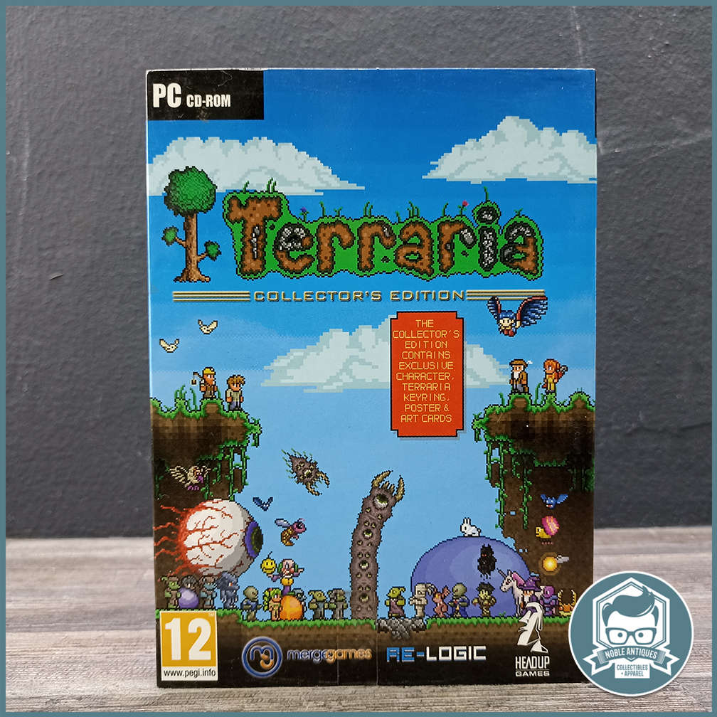 Vintage Boxed PC Terraria - Collector's Edition, Incl. Manual!!!