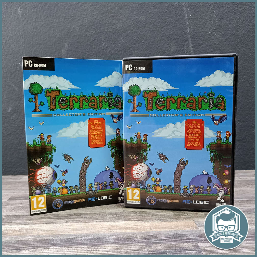 Vintage Boxed PC Terraria - Collector's Edition, Incl. Manual!!!
