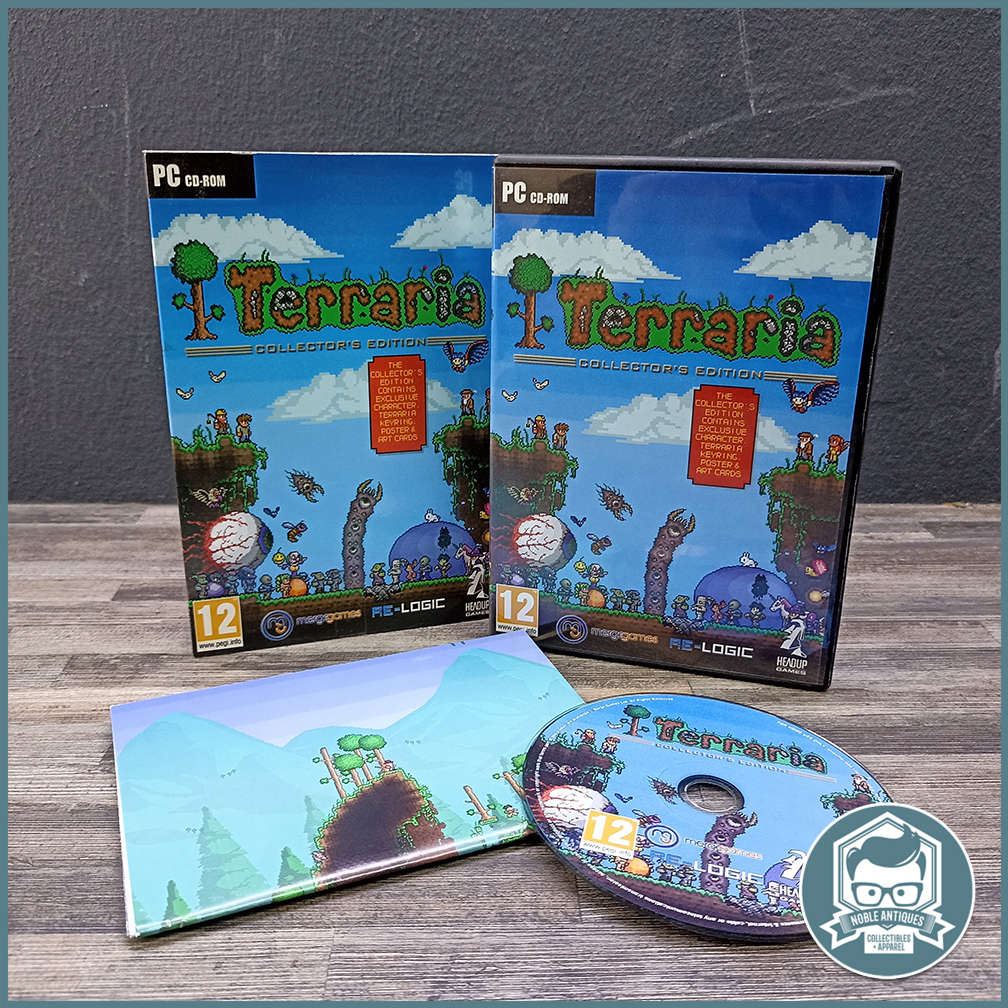 Vintage Boxed PC Terraria - Collector's Edition, Incl. Manual!!!