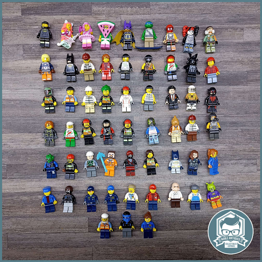 57 Original LEGO Mini Figures!!!