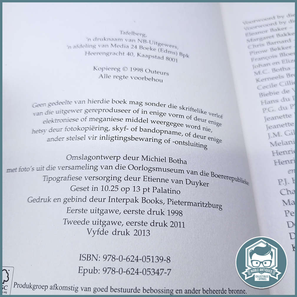 Boereoorlogstories 34 VERHALE OOR DIE OORLOG VAN 1899-1902!!!