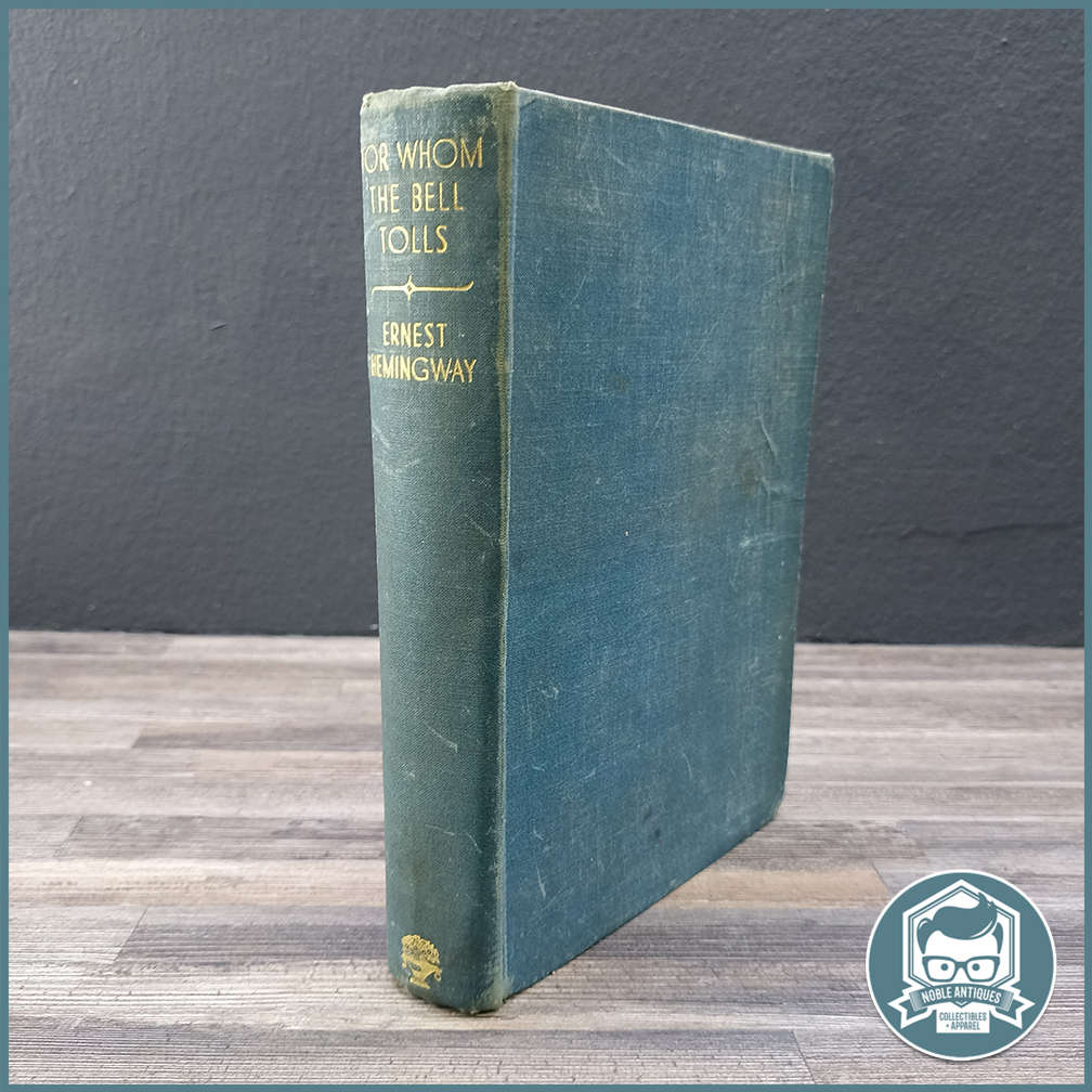 RARE FIRST EDITION!!! 1941 For Whom the Bell Tolls by Ernest Hemingway !!!
