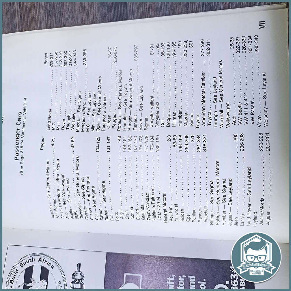 Auto Data Digest 1978!!!