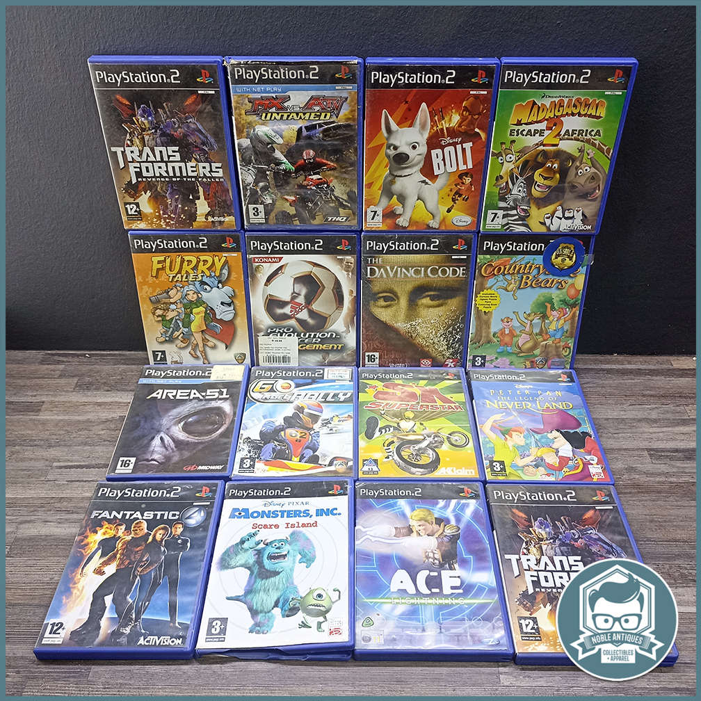 Massive PlayStation 2 Game Collection!!! Bid For All!!!