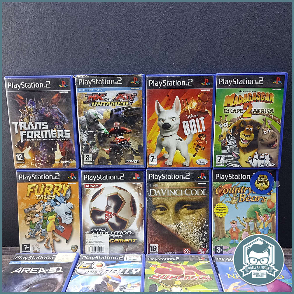 Massive PlayStation 2 Game Collection!!! Bid For All!!!