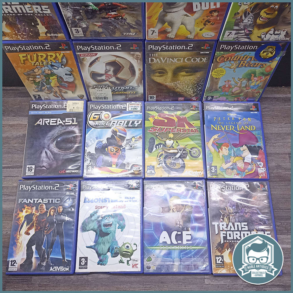 Massive PlayStation 2 Game Collection!!! Bid For All!!!