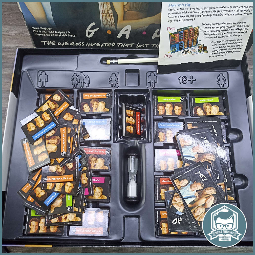 RARE!!! Vintage 1999 Boxed Complete Friends Board Game!!!