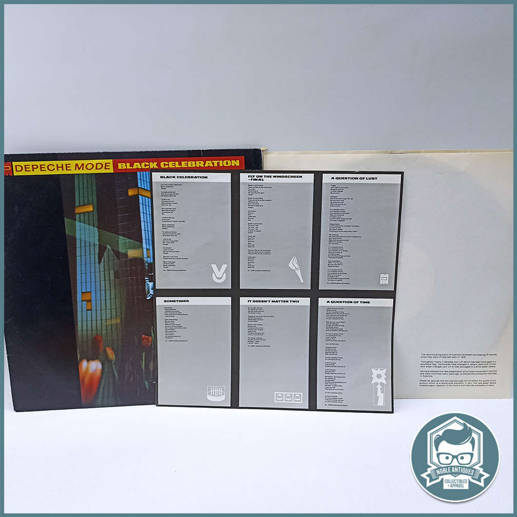 Depeche Mode - Black Celebration VINYL, LP!!! Fantastic Condition!!!