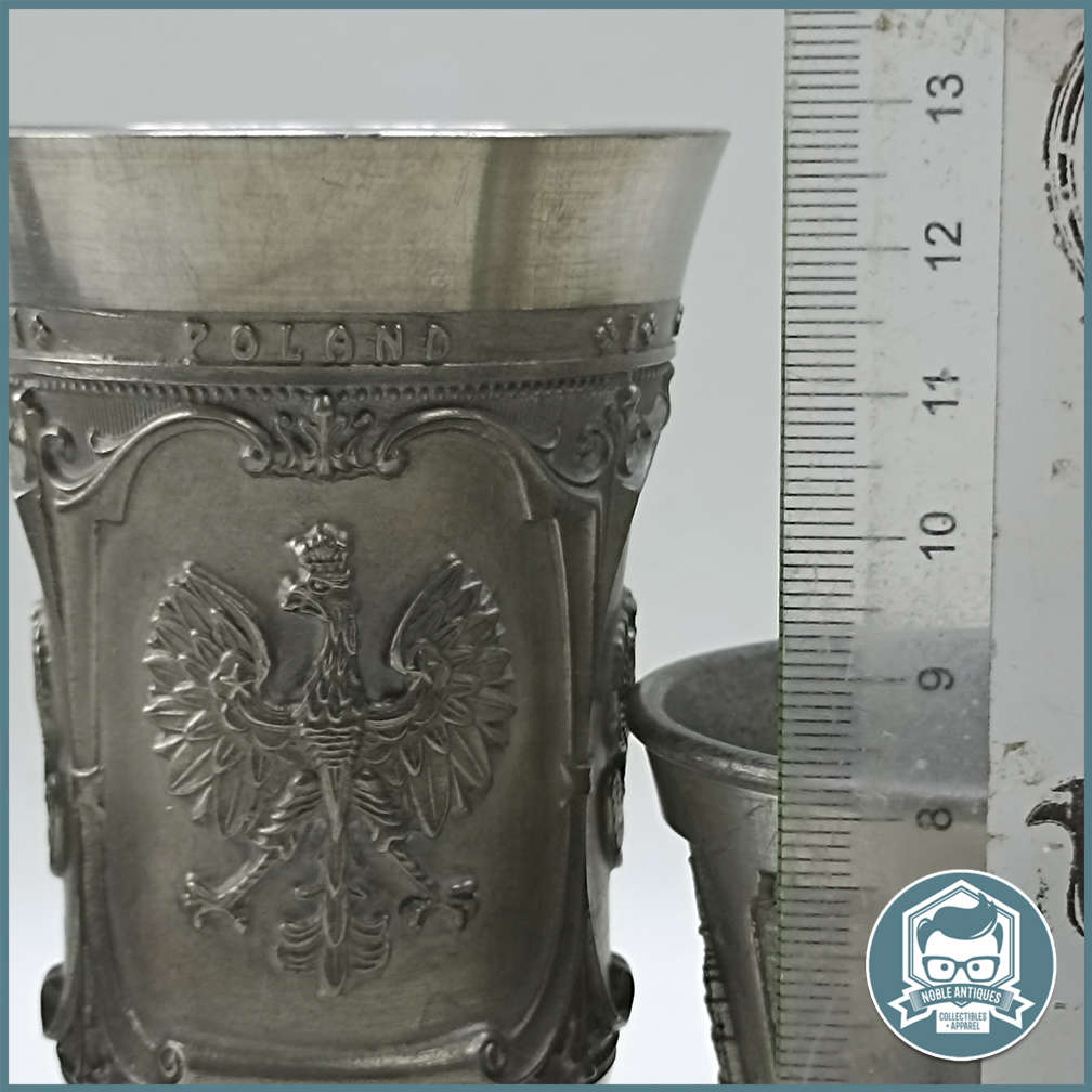 Highly Detailed Pewter Goblets, German, Royal Selangor!!!