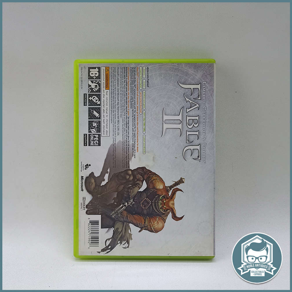 Fable 2 Limited Collectors Edition(Xbox 360)!!!