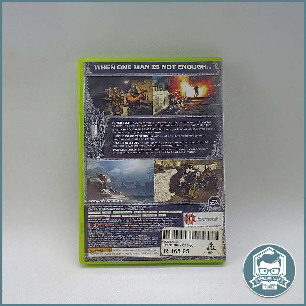 Army of Two (Xbox 360)!!!