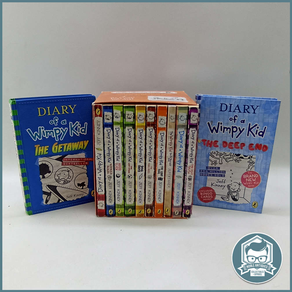 Diary Of A Wimpy Kid Box and Book Collection!!!