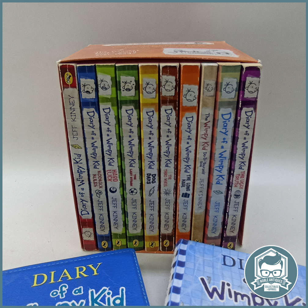 Diary Of A Wimpy Kid Box and Book Collection!!!