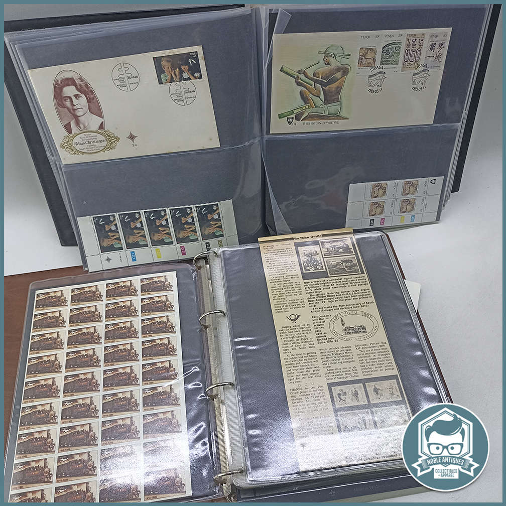 Large Filed South African Railway FDC and Stamp Collection!!!