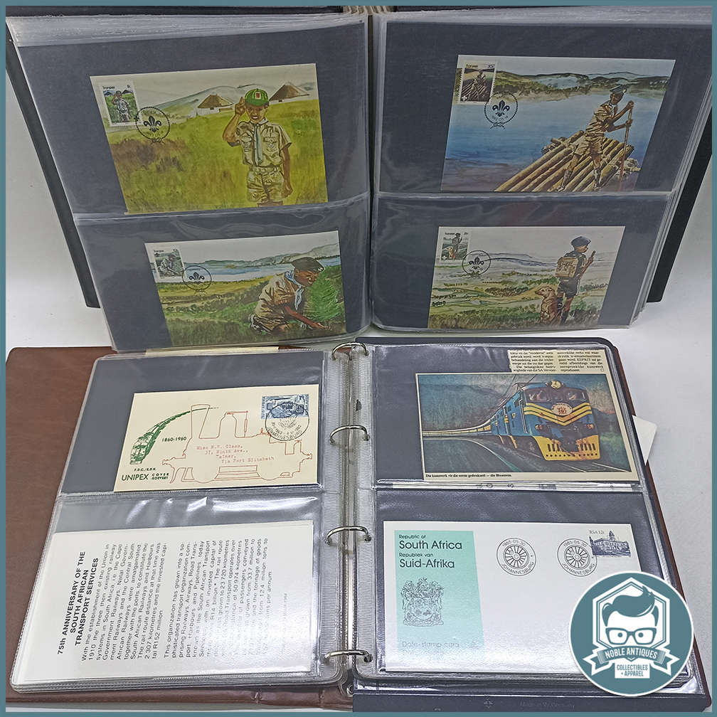 Large Filed South African Railway FDC and Stamp Collection!!!