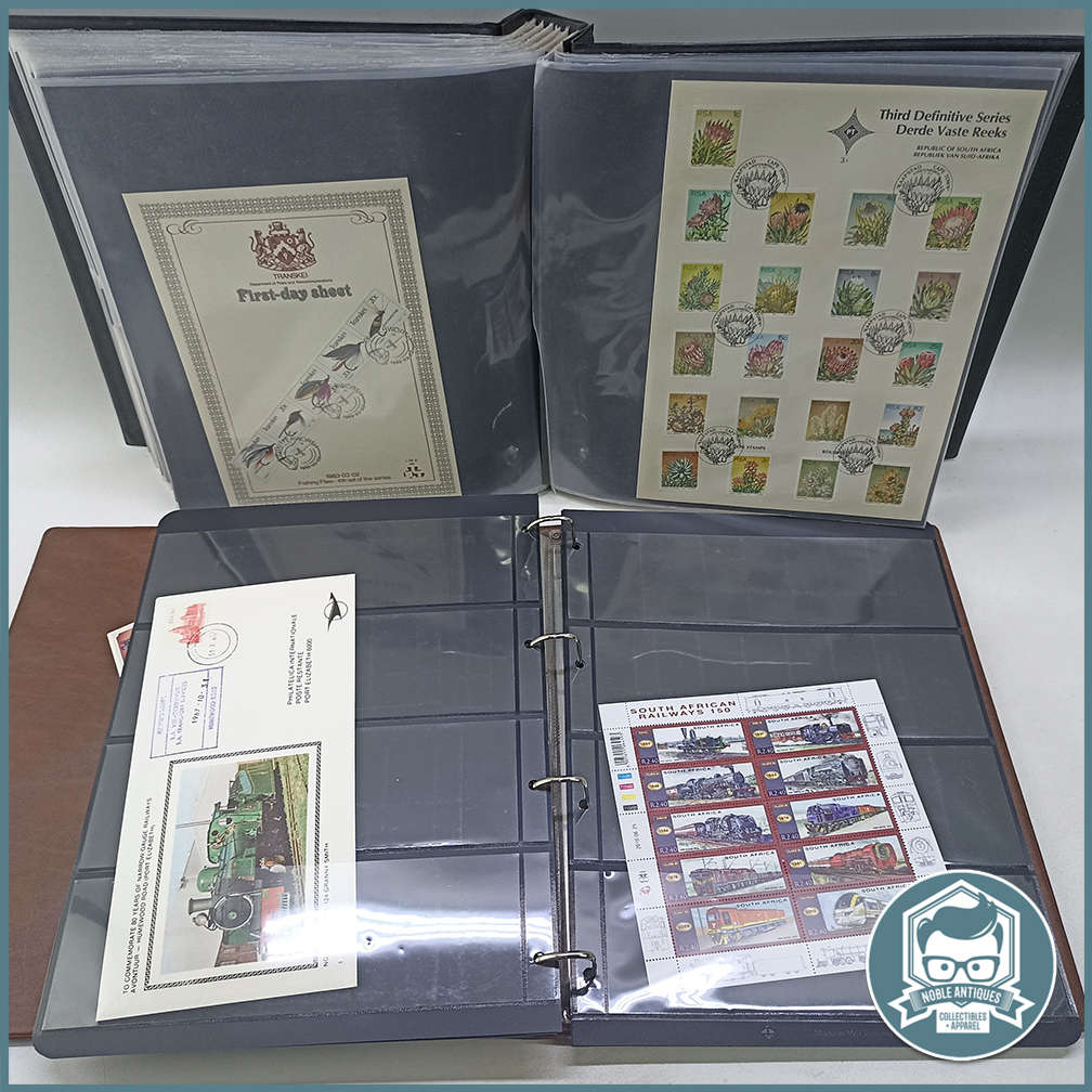 Large Filed South African Railway FDC and Stamp Collection!!!