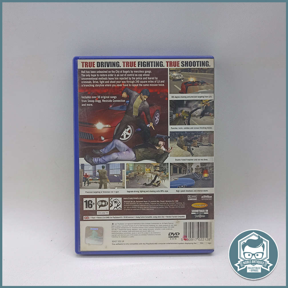 PlayStation2: TRUE CRIME STREETS OF LA !!!