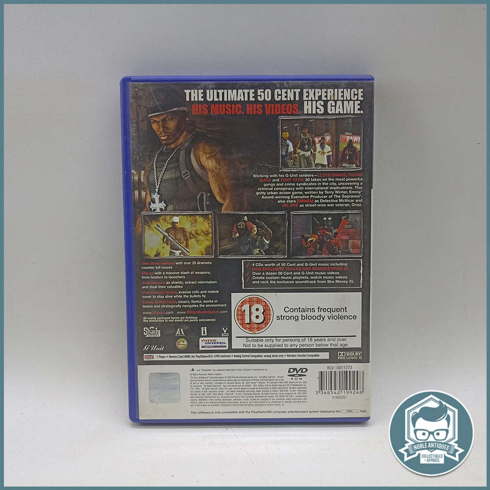 PlayStation2: 50 Cent: Bulletproof!!!