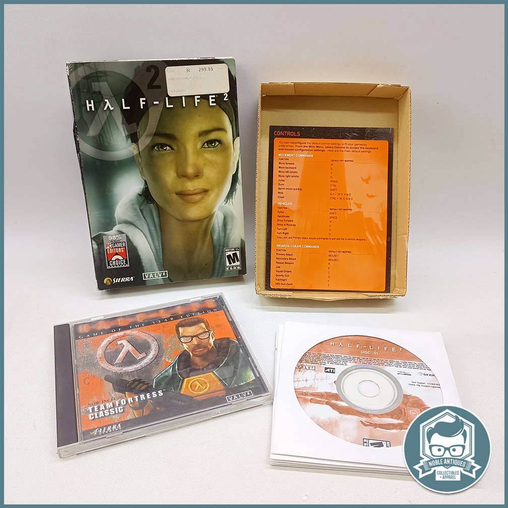 Vintage Big Box PC - Half-Life 2!!!