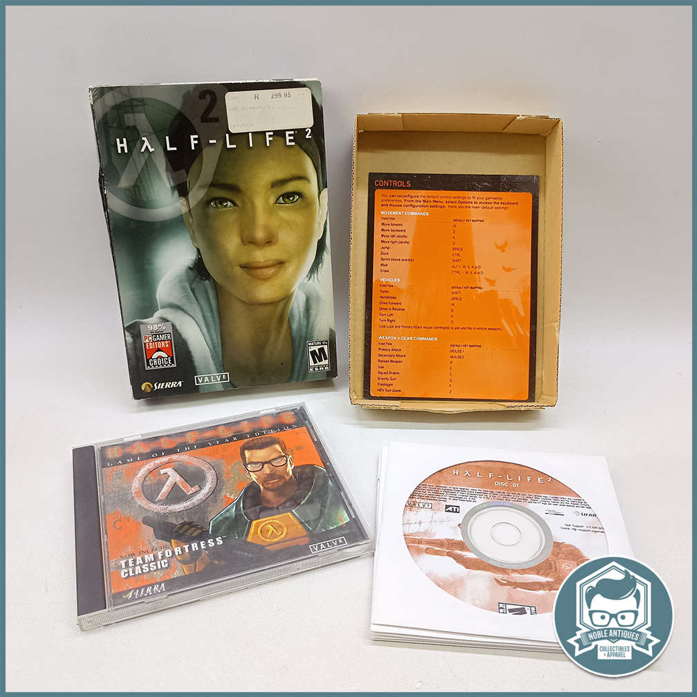 Vintage Big Box PC - Half-Life 2!!!