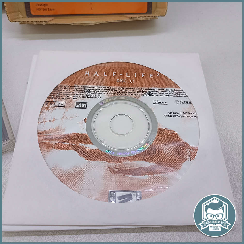 Vintage Big Box PC - Half-Life 2!!!