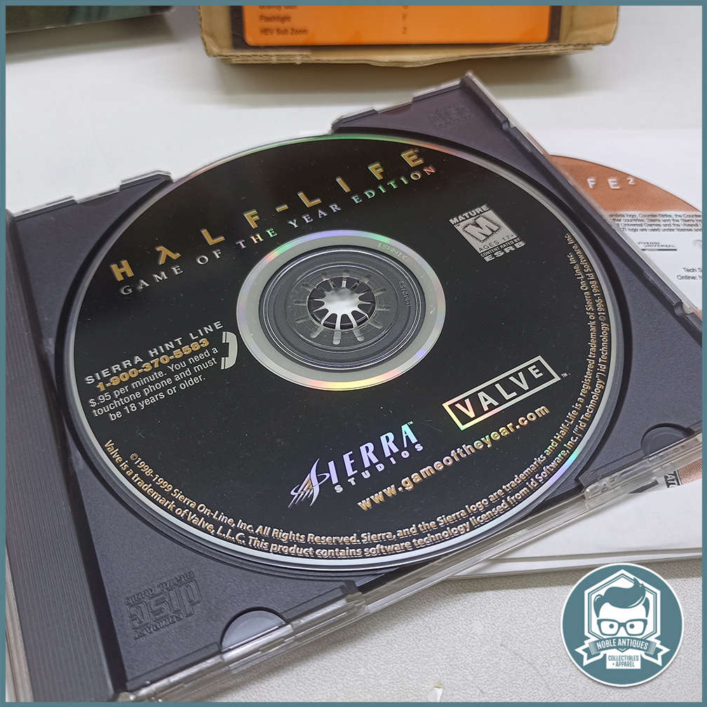 Vintage Big Box PC - Half-Life 2!!!