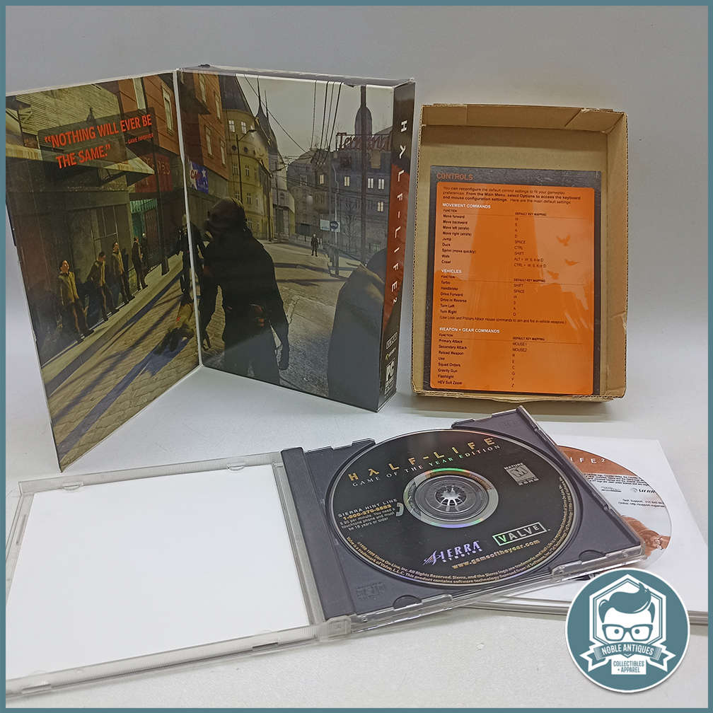 Vintage Big Box PC - Half-Life 2!!!