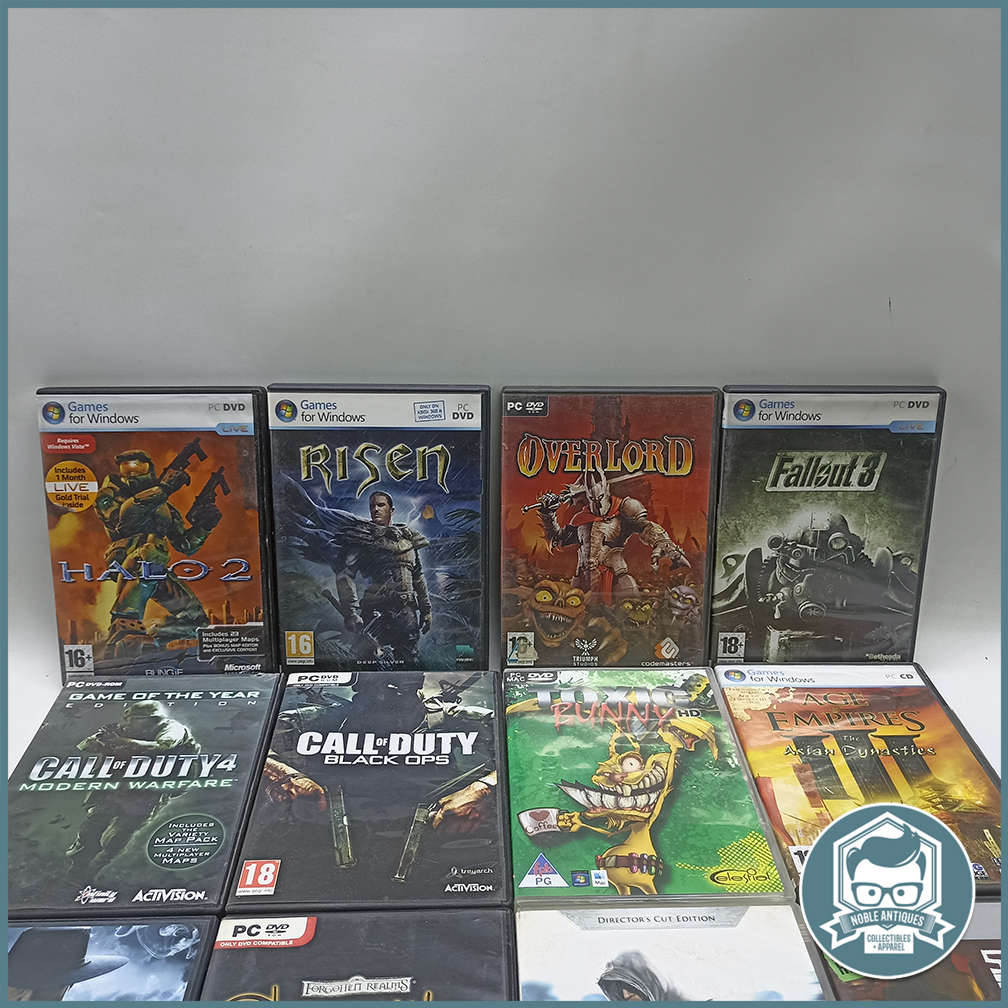 Large Vintage Collectible PC Game Collection - Bid For All!!!