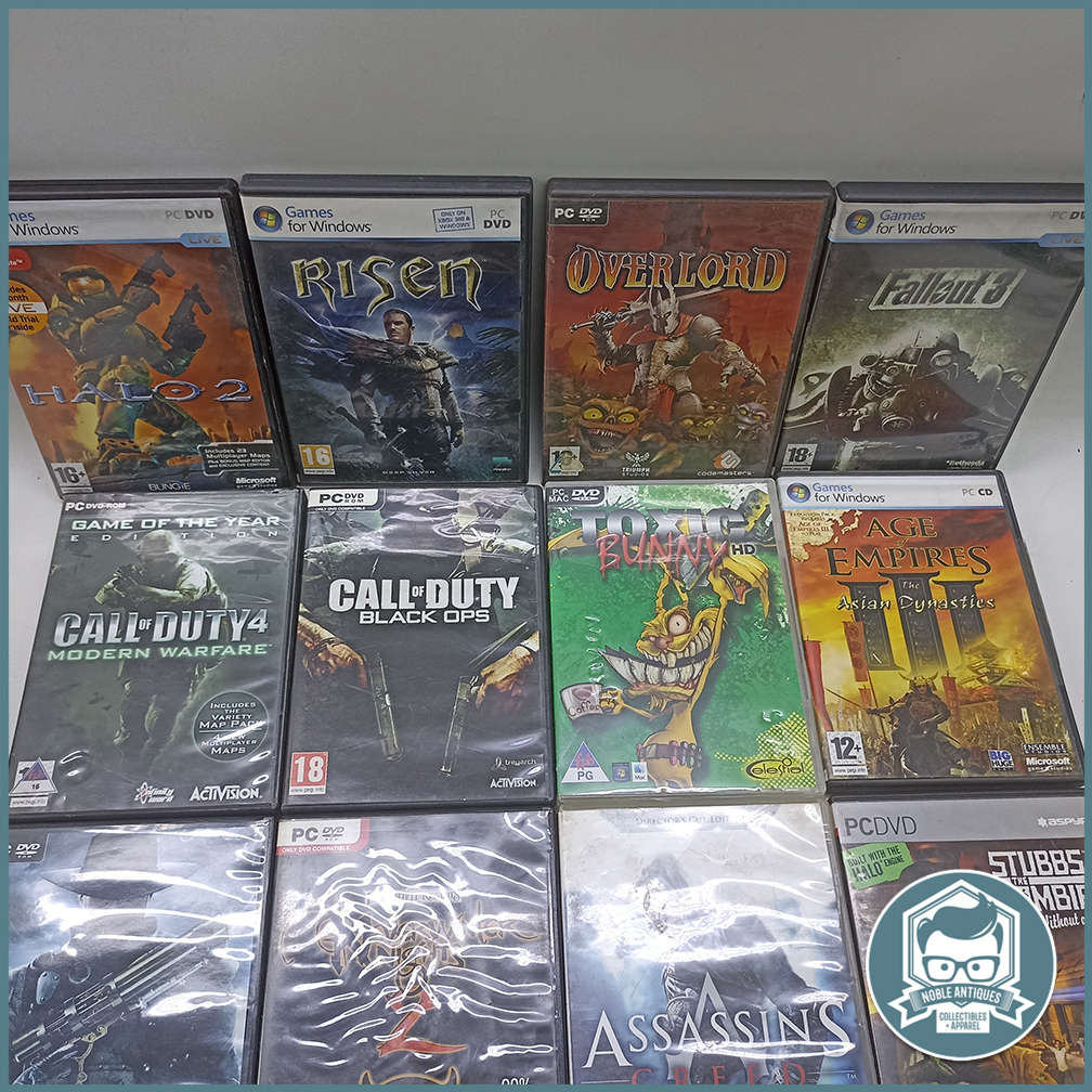 Large Vintage Collectible PC Game Collection - Bid For All!!!