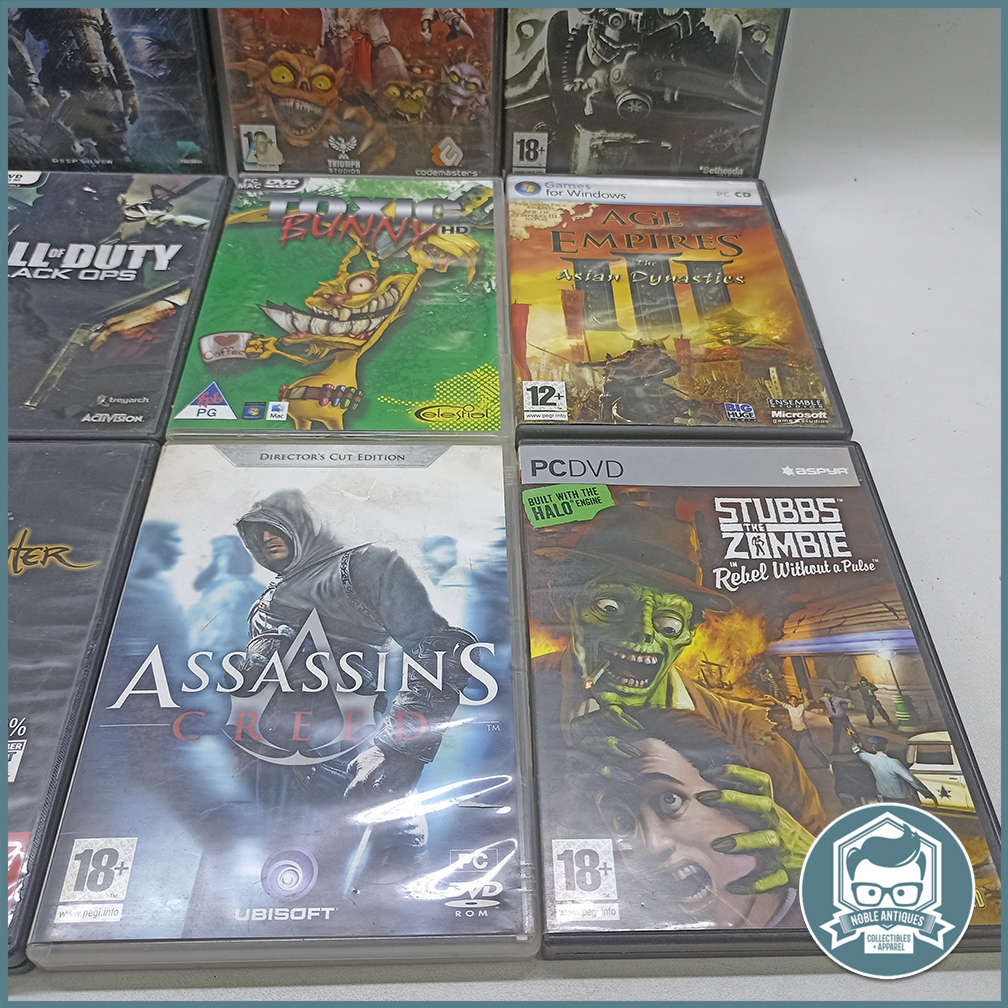 Large Vintage Collectible PC Game Collection - Bid For All!!!