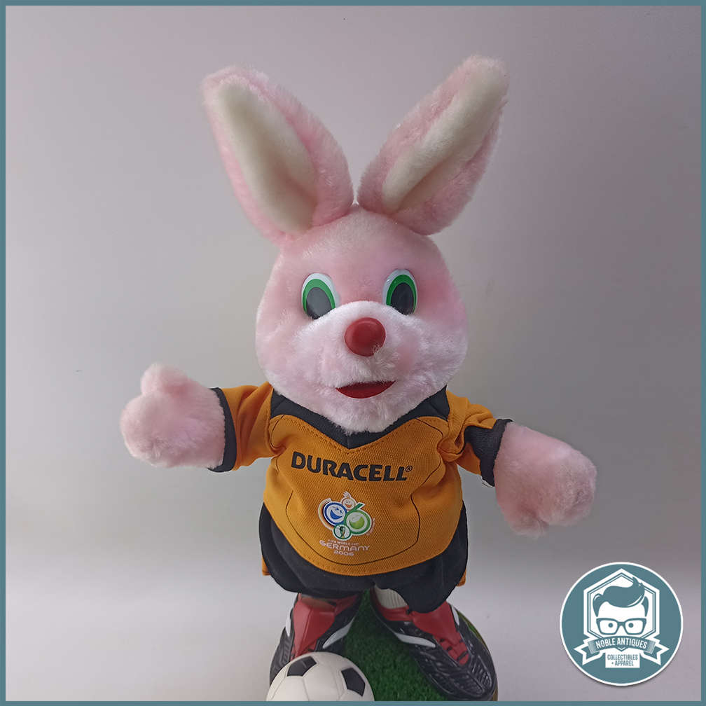 Large Vintage 2006 Duracell Germany FIFA World Cup Bunny!!!