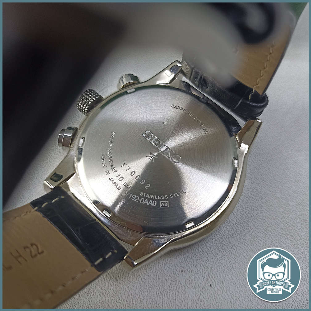 Seiko Prospex Solar Chronograph Pilot Flight Master - Fantastic Working Condition