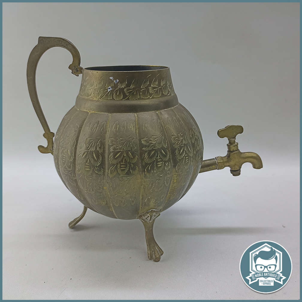 Vintage Footed Brass Middle Eastern Samovar!!!